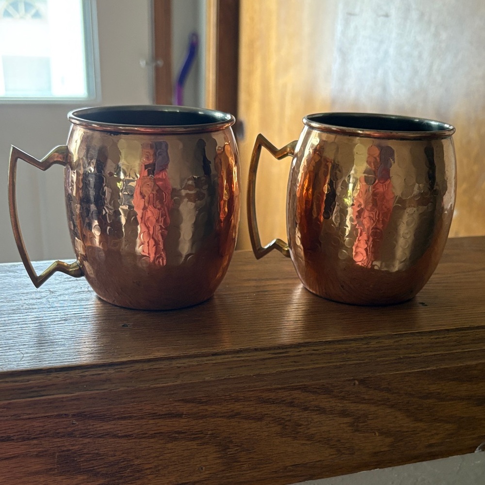 Moscow mule mug copper ODI set of 2